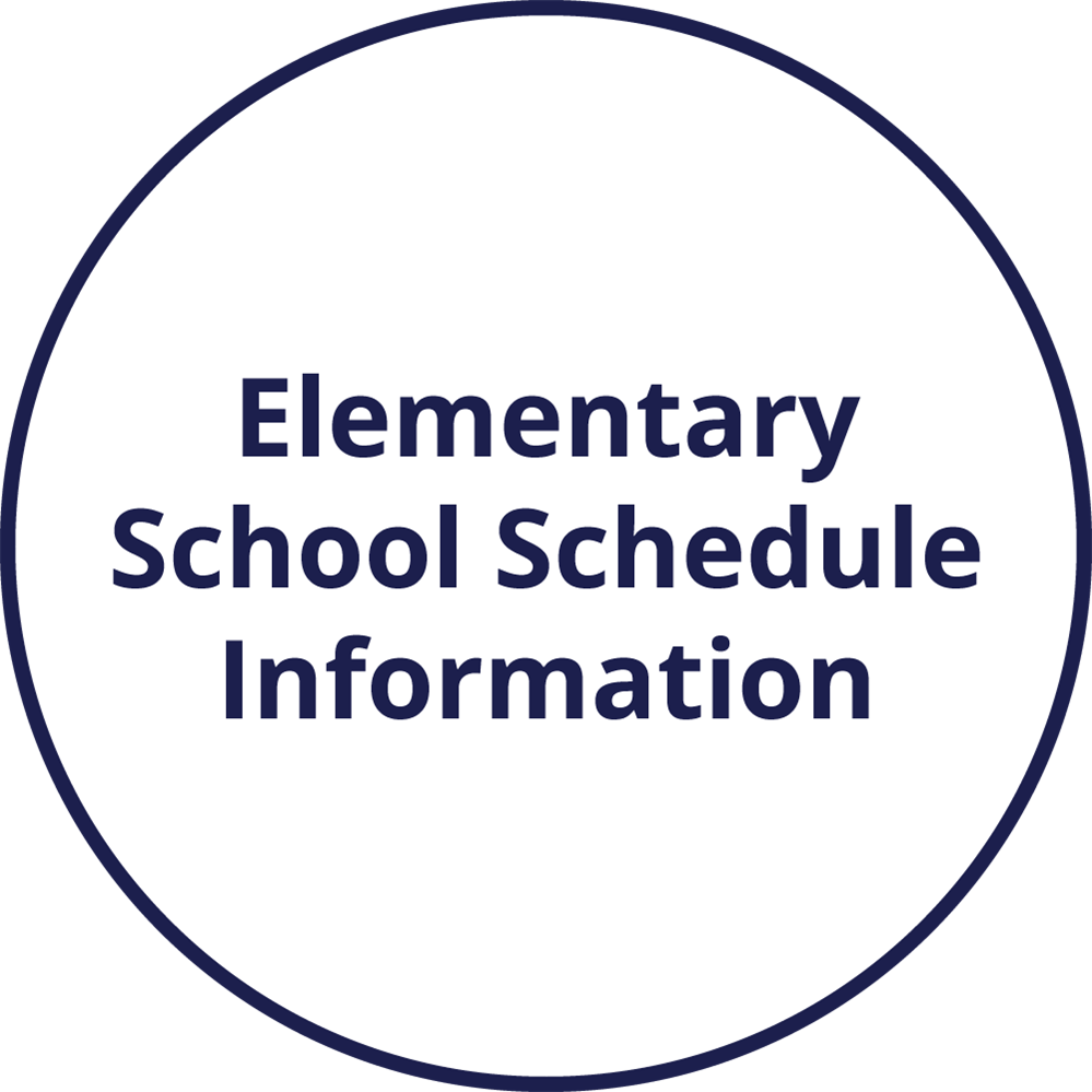 Elementary School Schedule Information