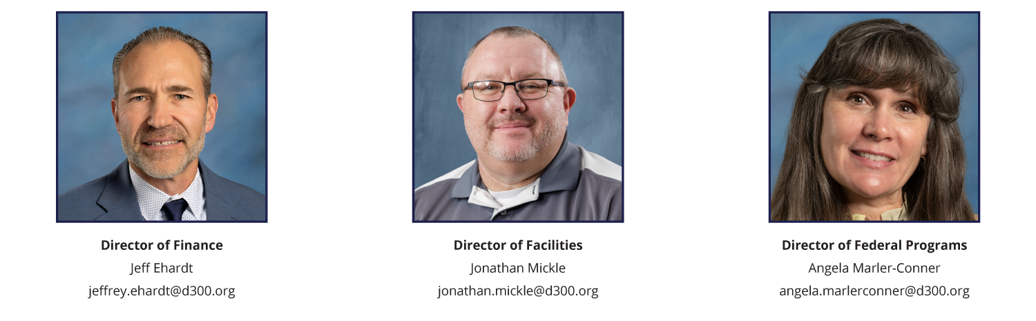 Jeff Ehardt, Jonathan Mickle, and Angela Marler-Conner